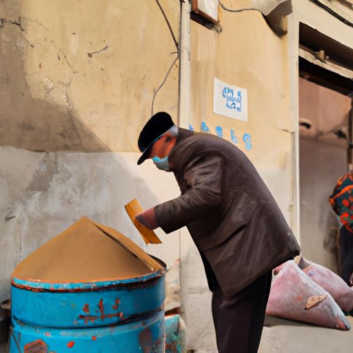 老人卖小麦掺400斤沙子